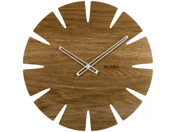 Dubové hodiny Vlaha so striebornými ručičkami VCT1031, 45cm Dubové hodiny Vlaha so striebornými ručičkami VCT1031, 45cm