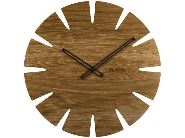 Dubové hodiny Vlaha s čiernymi ručičkami VCT1032, 45cm Dubové hodiny Vlaha s čiernymi ručičkami VCT1032, 45cm