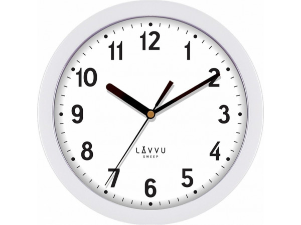 Nástenné hodiny LAVVU BASIC LCS2020 White, 25cm