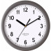 Nástenné hodiny LAVVU BASIC LCS2021 Metallic Grey, 25cm