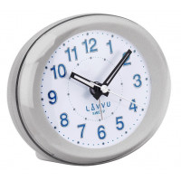 LED budík LAVVU SWEEP LAS2040, Strieborný , 10cm LED budík LAVVU SWEEP LAS2040, Strieborný , 10cm