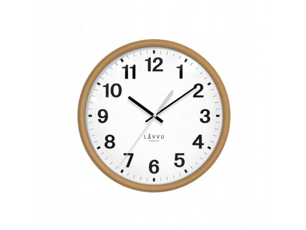Nástenné hodiny Lavvu Essential wood LCS4040, 30 cm