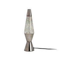 Stolná lávová lampa Leitmotiv LM1921SI, Glitter Stolná lávová lampa Leitmotiv LM1921SI, Glitter