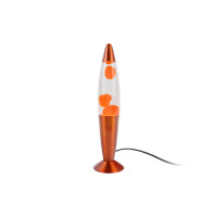 Stolná lampa Funky Rocket Lava Leitmotiv LM2185OR Stolná lampa Funky Rocket Lava Leitmotiv LM2185OR
