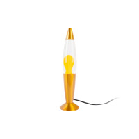 Stolná lampa Funky Rocket Lava Leitmotiv LM2185YE Stolná lampa Funky Rocket Lava Leitmotiv LM2185YE