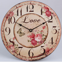 Nástenné hodiny HLC, Love, 30cm Nástenné hodiny HLC, Love, 30cm