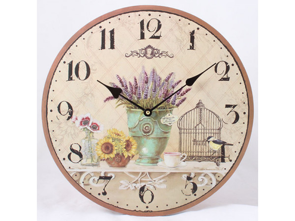 Nástenné hodiny HLC, Sunflower 2, 34cm Nástenné hodiny HLC, Sunflower 2, 34cm
