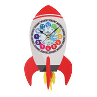 Kyvadlové detské hodiny MPM 4468-B – Vesmírna Raketa (35 cm) Kyvadlové detské hodiny MPM 4468-B – Vesmírna Raketa (35 cm)
