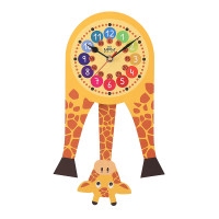Kyvadlové detské hodiny MPM 4468-D – Veselá Žirafa (55 cm) Kyvadlové detské hodiny MPM 4468-D – Veselá Žirafa (55 cm)