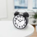 Analógový kovový budík Happy Morning MPM C01.4056.90, čierny Analógový kovový budík Happy Morning MPM C01.4056.90, čierny
