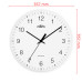 Okrúhle nástenné hodiny, Prim Super silent biela, E01.4345.00 Okrúhle nástenné hodiny, Prim Super silent biela, E01.4345.00