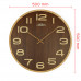 Drevené nástenné hodiny PRIM Timber Venner hnedá 50cm Drevené nástenné hodiny PRIM Timber Venner hnedá 50cm