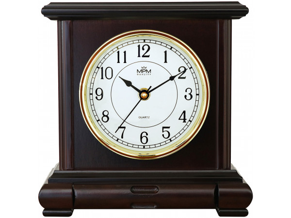 Drevené stolové hodiny MPM 3888.52.A Drevené stolové hodiny MPM 3888.52.A