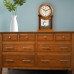 Drevené stolové hodiny MPM E08.4192.50 Drevené stolové hodiny MPM E08.4192.50
