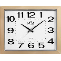Hranaté nástenné hodiny MPM 4224.80 Hranaté nástenné hodiny MPM 4224.80