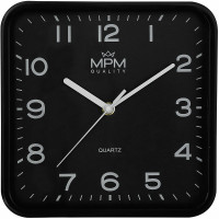 Hranaté nástenné hodiny MPM 4234.90 Hranaté nástenné hodiny MPM 4234.90