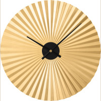Dizajnové kovové hodiny MPM E04.4487.80, zlatá, A