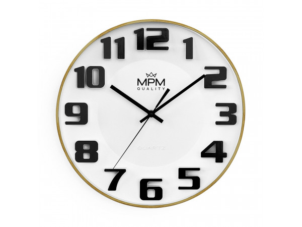 Nástenné hodiny MPM E01.4165.0090, 34cm