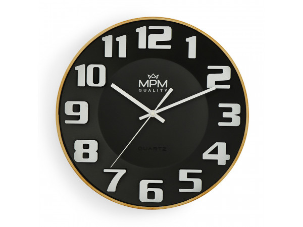 Nástenné hodiny MPM E01.4165.9000, 34cm