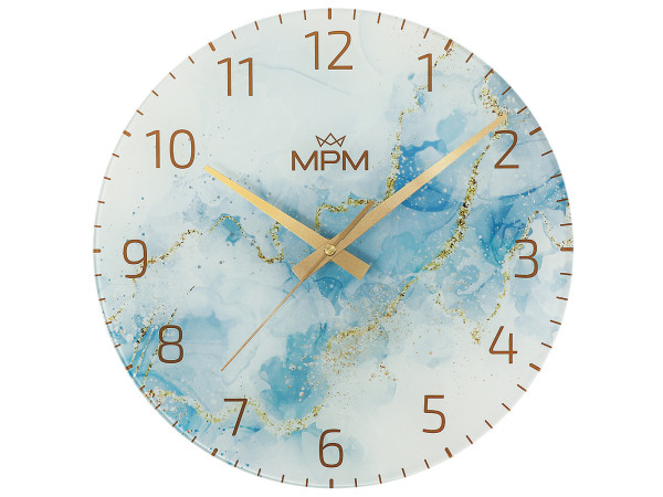 Nástenné hodiny MPM Onyx 4375, 30cm Nástenné hodiny MPM Onyx 4375, 30cm