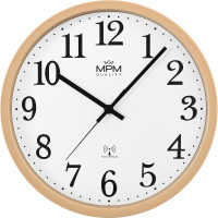 Nástenné hodiny MPM Radio Clermont rádiom riadené, 4503.50 Nástenné hodiny MPM Radio Clermont rádiom riadené, 4503.50
