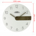 Nástenné hodiny PRIM Clear Timber 4128.00, biela 29cm Nástenné hodiny PRIM Clear Timber 4128.00, biela 29cm