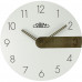 Nástenné hodiny PRIM Clear Timber 4128.00, biela 29cm Nástenné hodiny PRIM Clear Timber 4128.00, biela 29cm