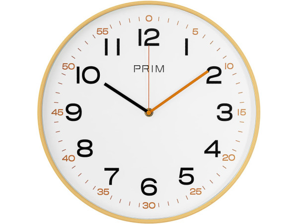 Nástenné rádiom riadené hodiny Radio Sandy PRIM 4589.51, 35cm