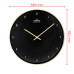 Okrúhle nástenné hodiny, MPM Goldie, 4329.8090 Okrúhle nástenné hodiny, MPM Goldie, 4329.8090