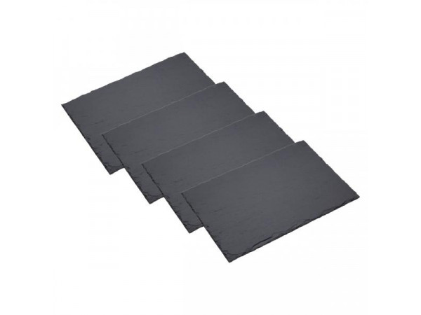 Bridlicové podložky KITCHEN CRAFT Artesa Slate placemats, 30x20cm, 4ks Bridlicové podložky KITCHEN CRAFT Artesa Slate placemats, 30x20cm, 4ks