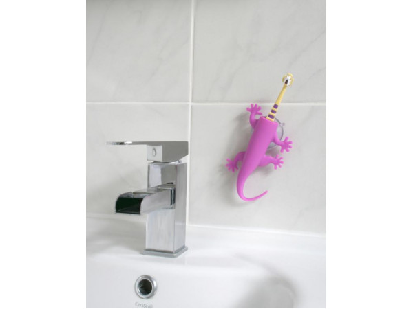 Držiačik kefky J-ME Larry The Lizzard, fialový Držiačik kefky J-ME Larry The Lizzard, fialový