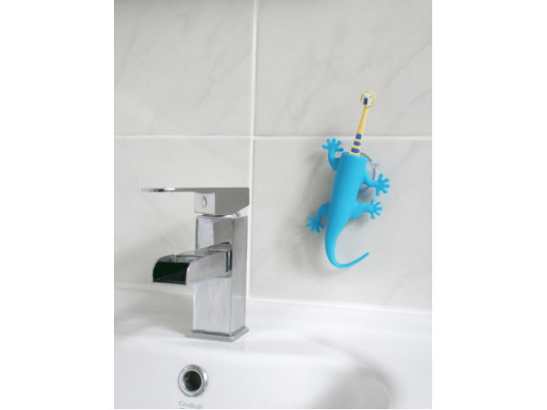 Držiačik kefky J-ME Larry The Lizzard, modrý Držiačik kefky J-ME Larry The Lizzard, modrý