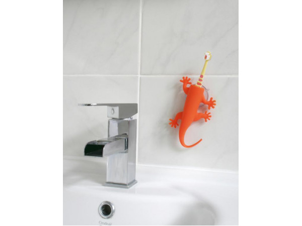 Držiačik kefky J-ME Larry The Lizzard, oranžový Držiačik kefky J-ME Larry The Lizzard, oranžový