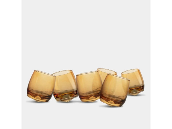 Pohár hojdací 6ks Sagaform Rocking Whiskey 5015282, 200ml Pohár hojdací 6ks Sagaform Rocking Whiskey 5015282, 200ml