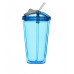 Pohár so slamkou SAGAFORM Fresh Smoothie Mug, 450ml, modrý Pohár so slamkou SAGAFORM Fresh Smoothie Mug, 450ml, modrý