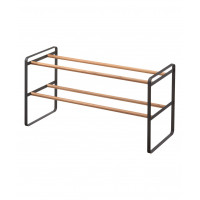 Stojan na topánky Yamazaki Shoe Rack 2, čierny