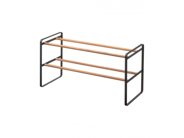 Stojan na topánky Yamazaki Shoe Rack 2, čierny Stojan na topánky Yamazaki Shoe Rack 2, čierny
