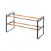 Stojan na topánky Yamazaki Shoe Rack 2, čierny Stojan na topánky Yamazaki Shoe Rack 2, čierny