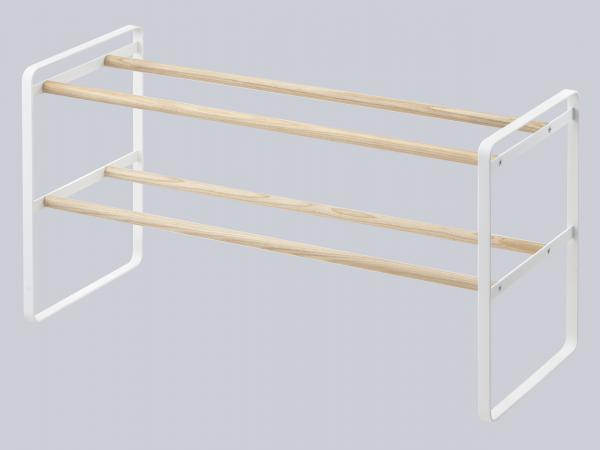 Stojan na topánky Yamazaki Shoe Rack 2, biely Stojan na topánky Yamazaki Shoe Rack 2, biely