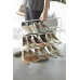 Stojan na topánky Yamazaki Tower Shoe Rack, široký / biely Stojan na topánky Yamazaki Tower Shoe Rack, široký / biely