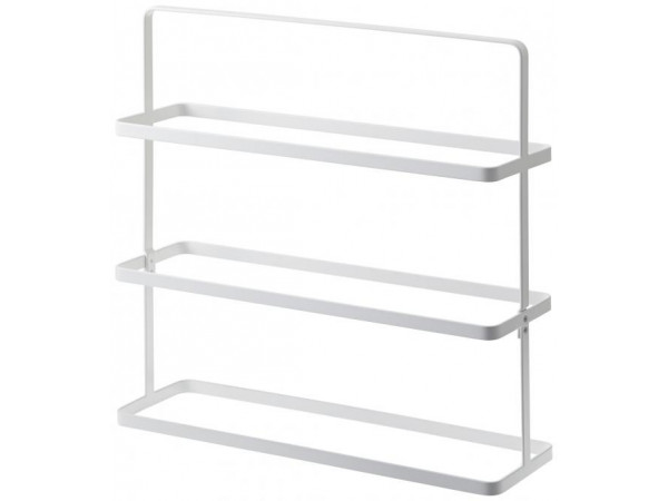 Stojan na topánky Yamazaki Tower Shoe Rack, široký / biely Stojan na topánky Yamazaki Tower Shoe Rack, široký / biely