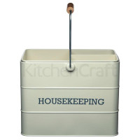 Upratovacia nádoba KITCHEN CRAFT Housekeeping Tin, krémová Upratovacia nádoba KITCHEN CRAFT Housekeeping Tin, krémová