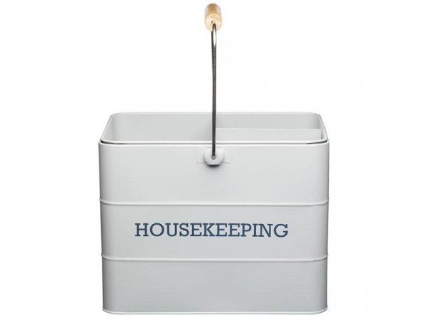 Upratovacia nádoba KITCHEN CRAFT Housekeeping Tin, sivá Upratovacia nádoba KITCHEN CRAFT Housekeeping Tin, sivá