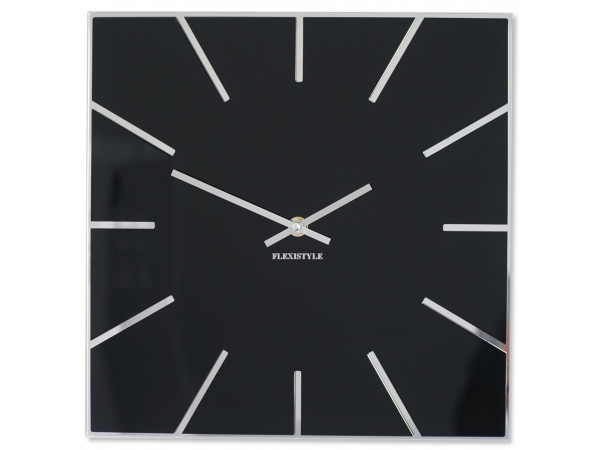 Nástenné hodiny Exact Flex z119-1-0-x, 30 cm, čierne Nástenné hodiny Exact Flex z119-1-0-x, 30 cm, čierne