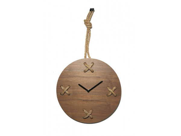 Dizajnové nástenné hodiny 3111br Nextime Stitch 58 cm Dizajnové nástenné hodiny 3111br Nextime Stitch 58 cm