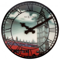 Nástenné hodiny 3D hodiny 3136 Nextime Big Ben 39cm Nástenné hodiny 3D hodiny 3136 Nextime Big Ben 39cm