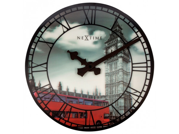 Nástenné hodiny 3D hodiny 3136 Nextime Big Ben 39cm Nástenné hodiny 3D hodiny 3136 Nextime Big Ben 39cm