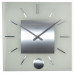Nástenné hodiny 3146 Nextime Stripe Pendulum Square 40cm
