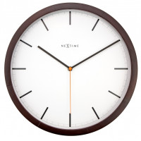 Nástenné hodiny 3156br Nextime Company Wood 35cm Nástenné hodiny 3156br Nextime Company Wood 35cm
