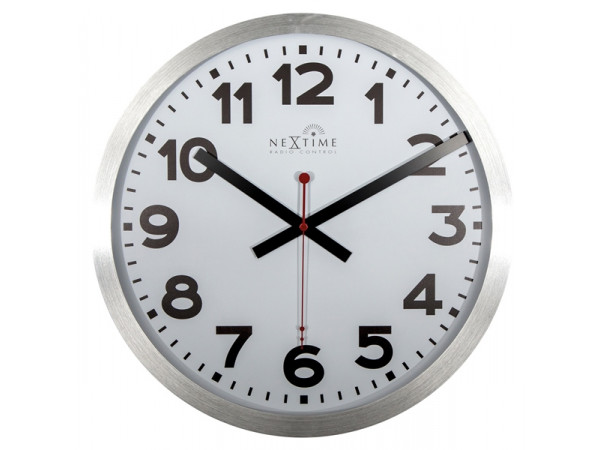 Nástenné hodiny riadené signálom DCF 3999arrc Nextime Station Number 35cm Nástenné hodiny riadené signálom DCF 3999arrc Nextime Station Number 35cm